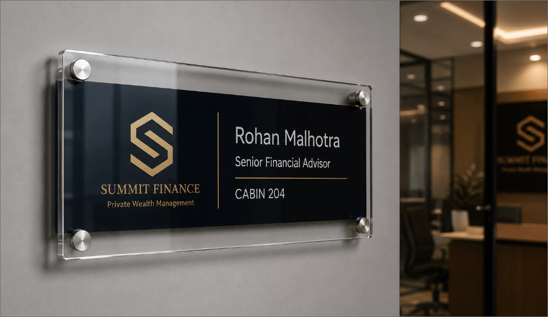Acrylic Name Plates
