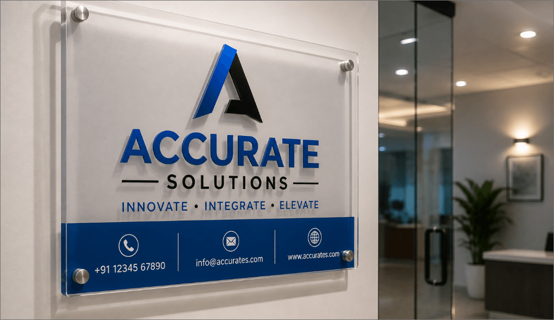 Acrylic Sign Boards