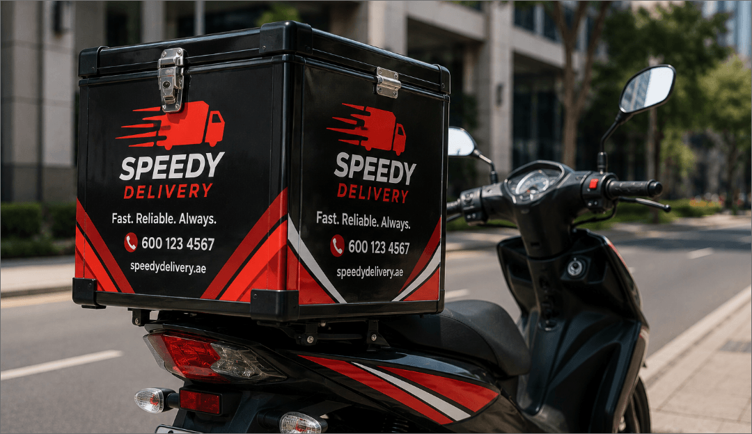 Delivery Box Branding