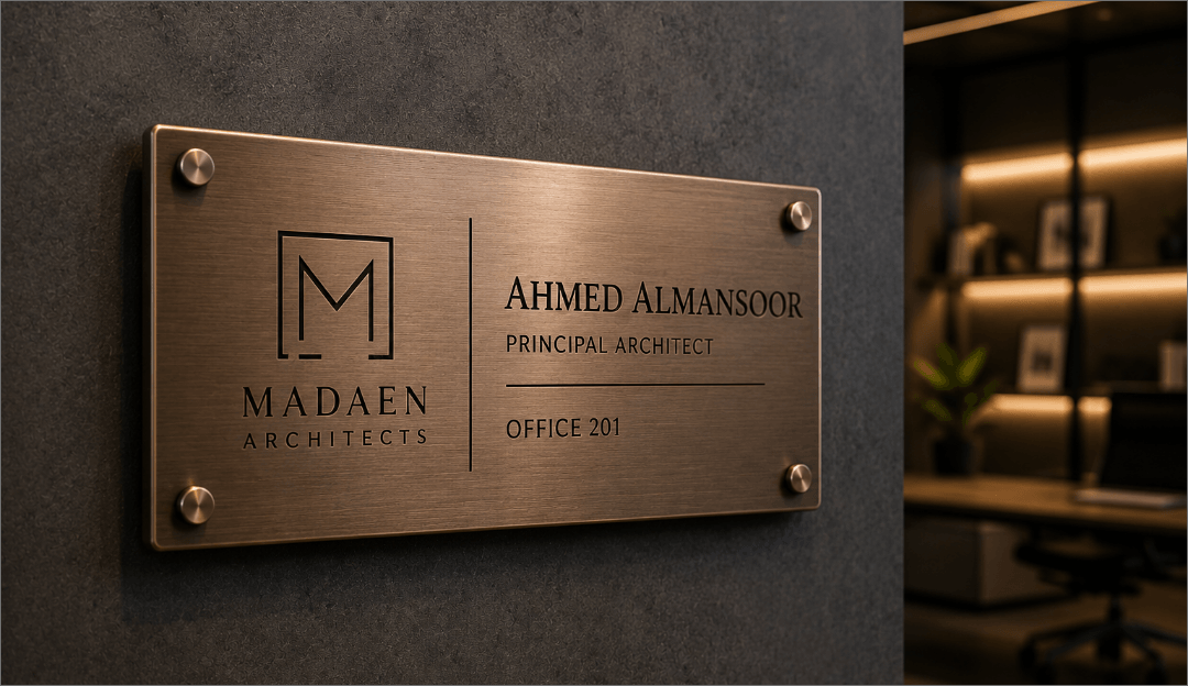 Engraved Name Plates