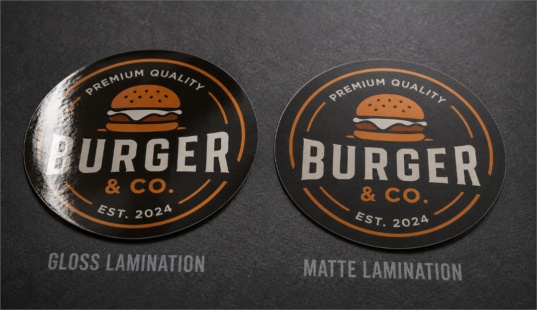 Gloss & Matte Lamination