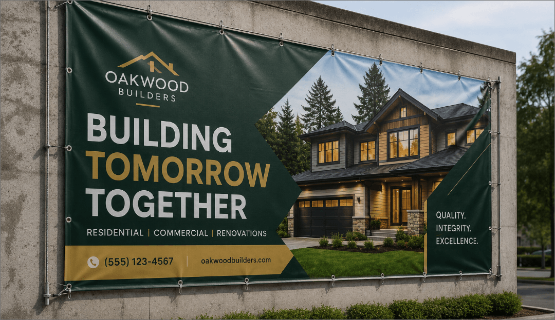 Heavy-Duty Outdoor Banners