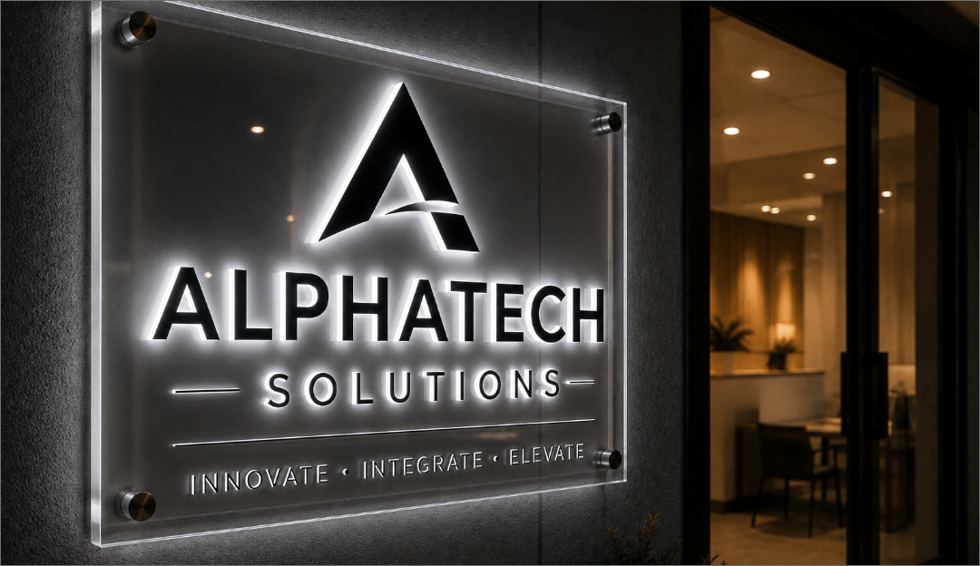 LED Illuminated Push-Through