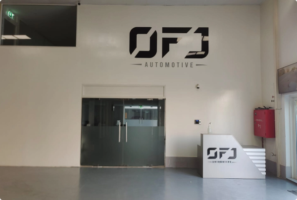 OFJ Automotive Signage Showcase