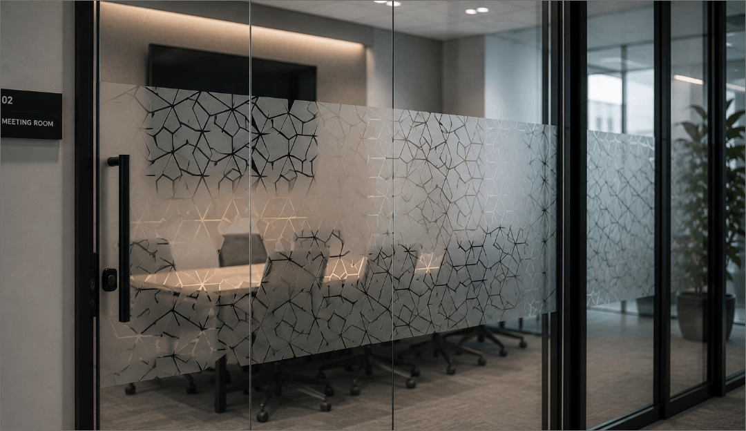 Patterned Frosted Film