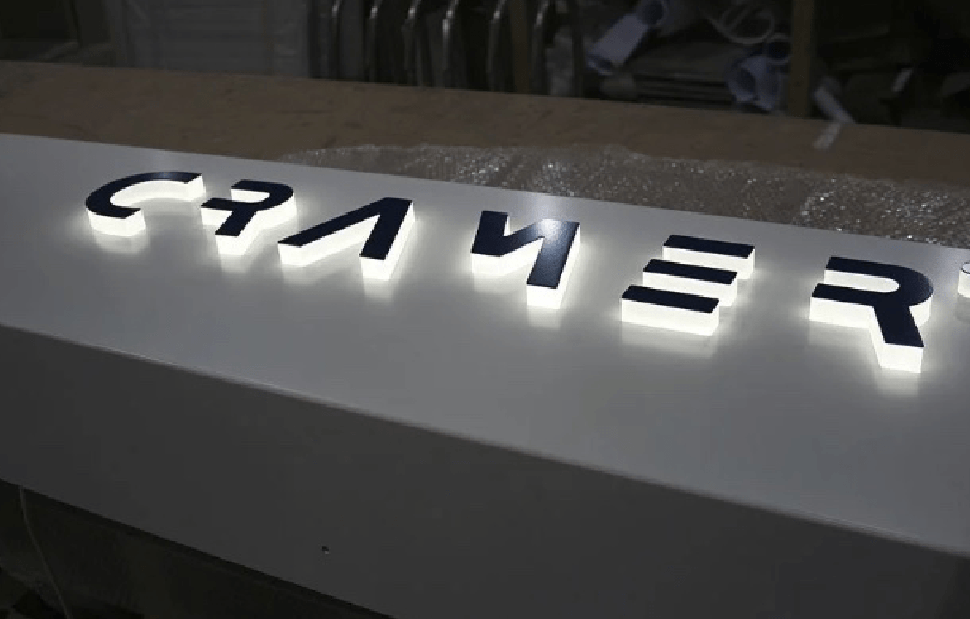 Push Through Signage 3